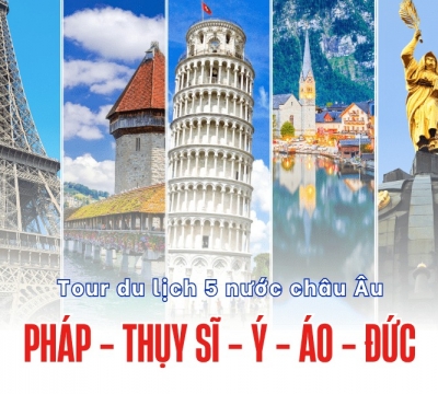 Tour du lịch 5 nước châu Âu